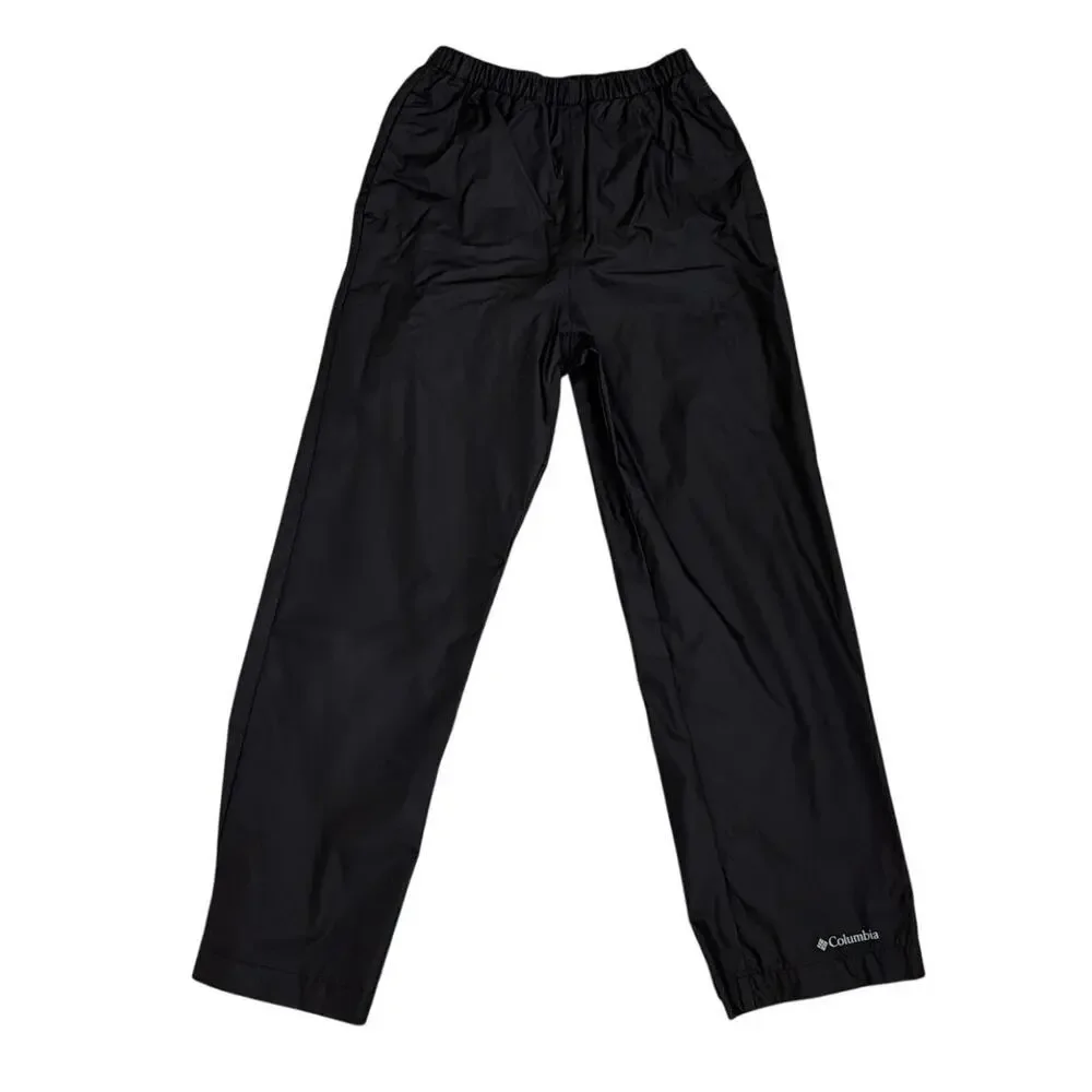 Columbia Rebel Roamer Shell Pants Black Waterproof Breathable Youth Small 8